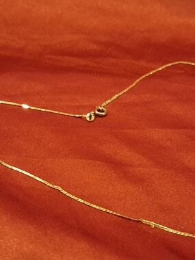 REAL YELLOW GOLD NECKLACE